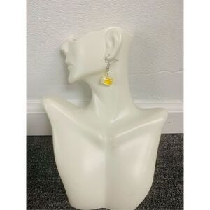 Beer Mug Statement Earrings